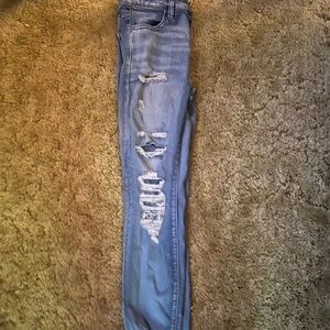 American eagle ripped jeans